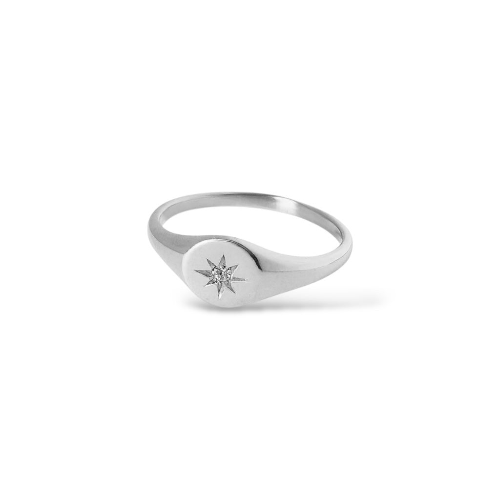 Bague Céleste argent - Acier inoxydable
