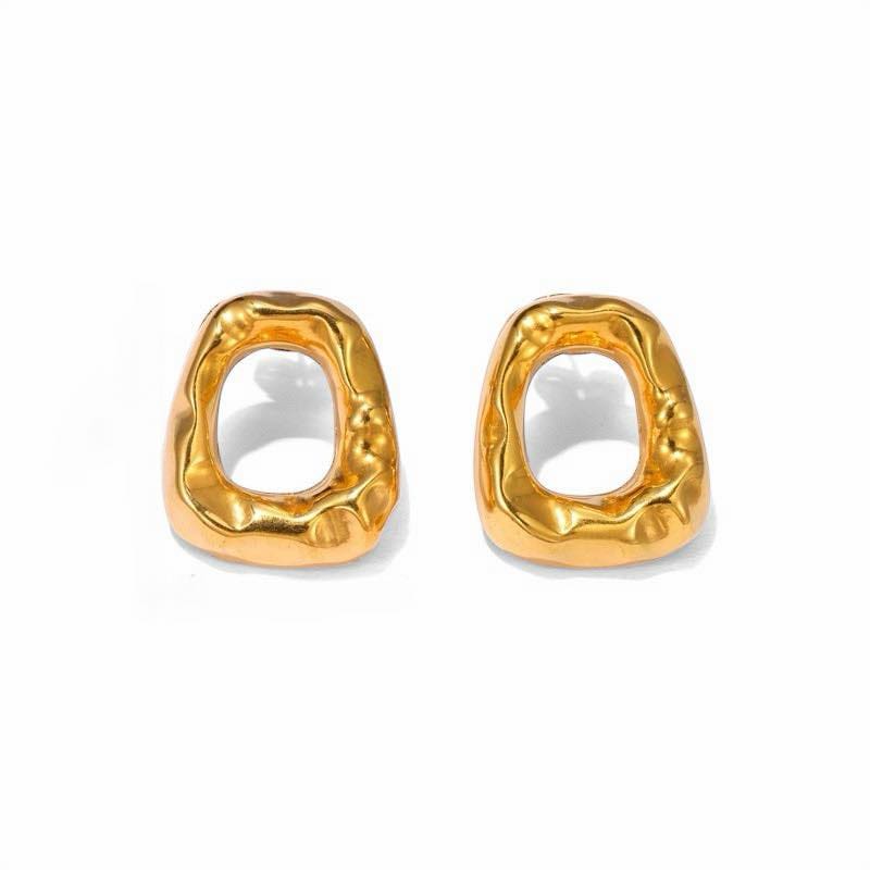 Boucles d'oreilles or - Acier inoxydable