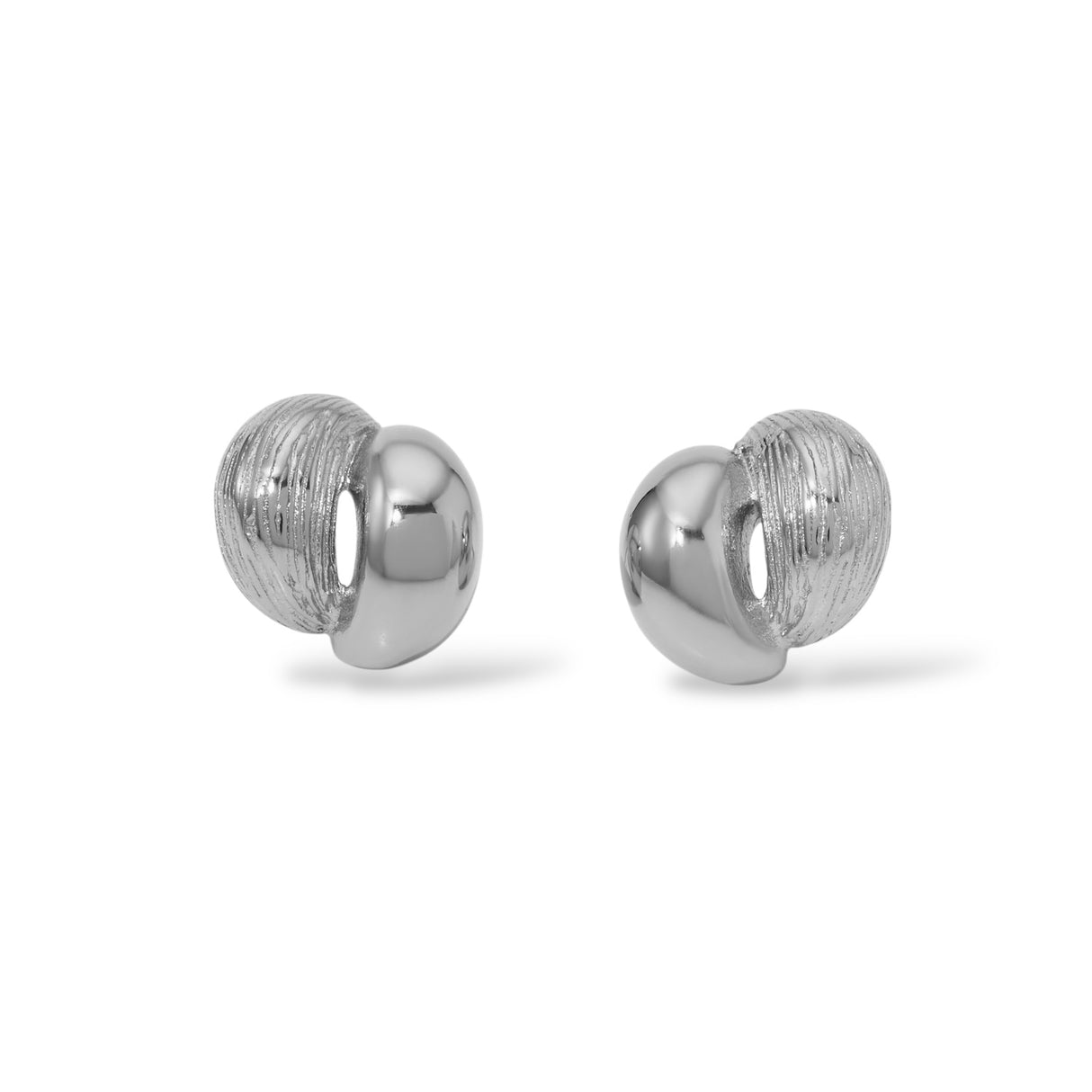 Boucles d’oreilles Camélia - Argent