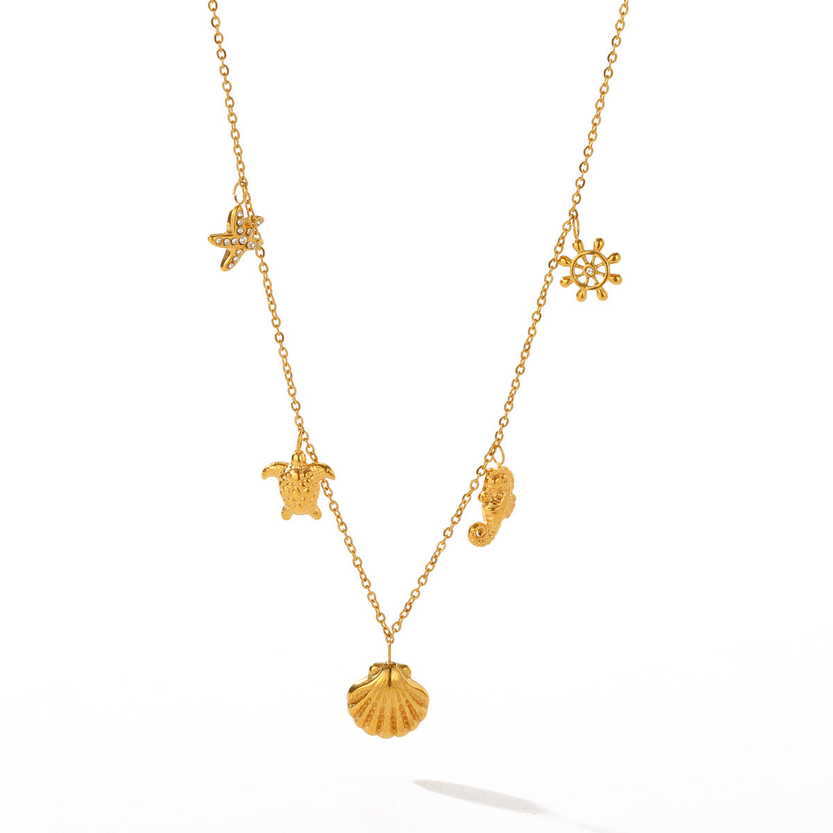 Collier Marin - Or