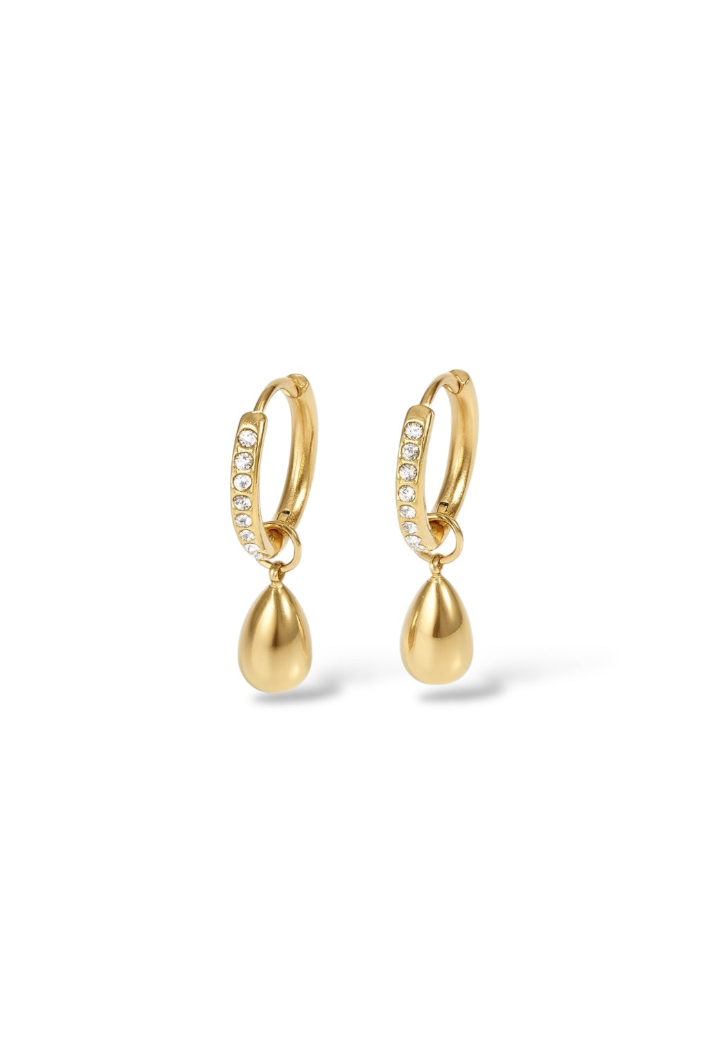 Boucles d’oreilles Élixir or - Acier inoxydable