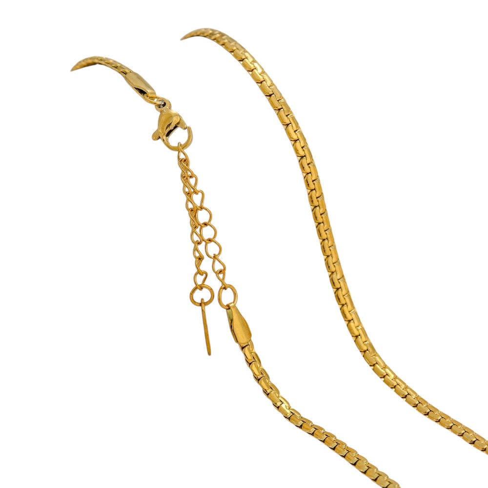 Chaîne Livia or - Acier inoxydable