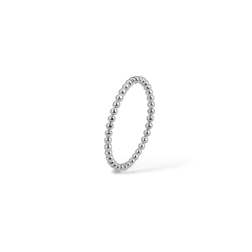 Bague Minimaliste argent - Acier inoxydable