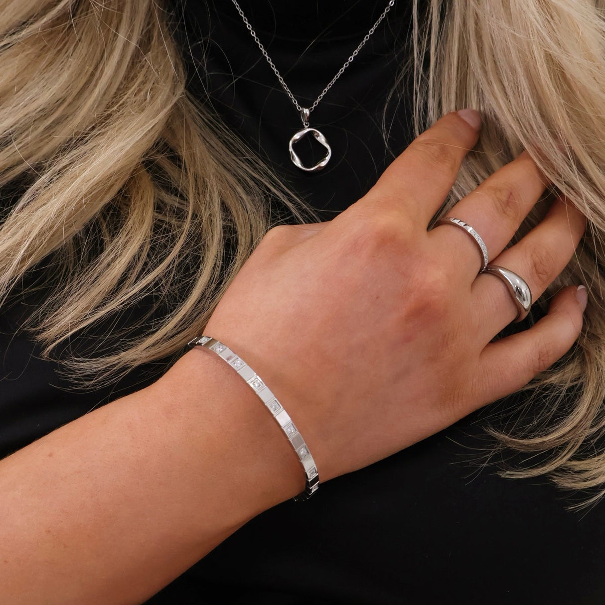 Bague Camélia - Argent