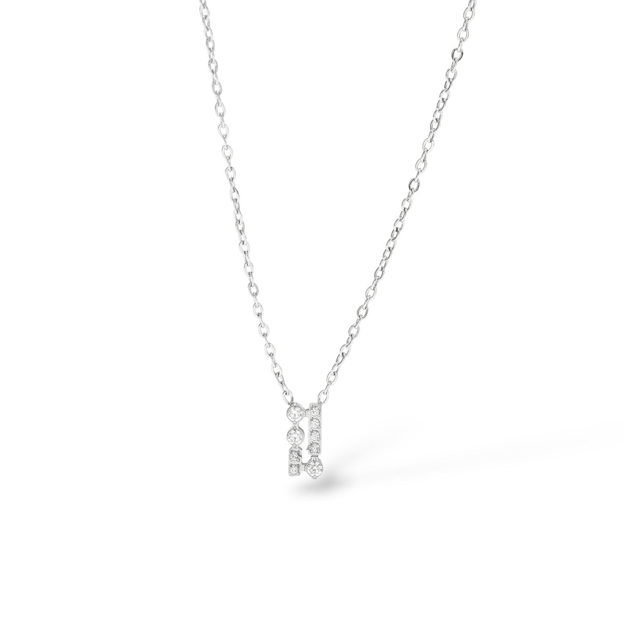 Collier argent