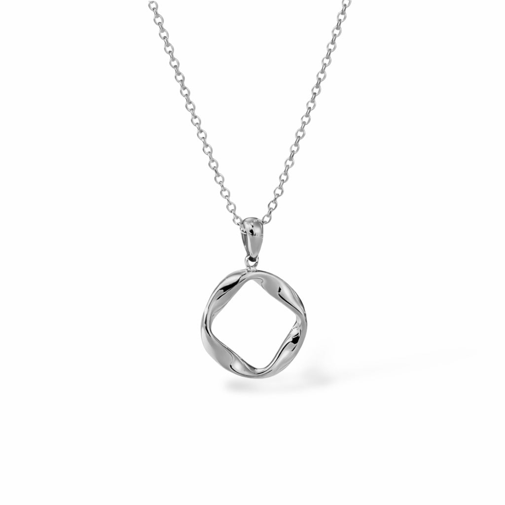 Collier Camélia - Argent