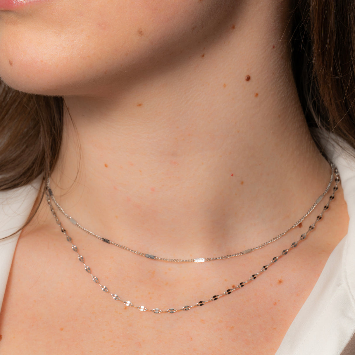 Chaîne Délicate argent - Acier inoxydable