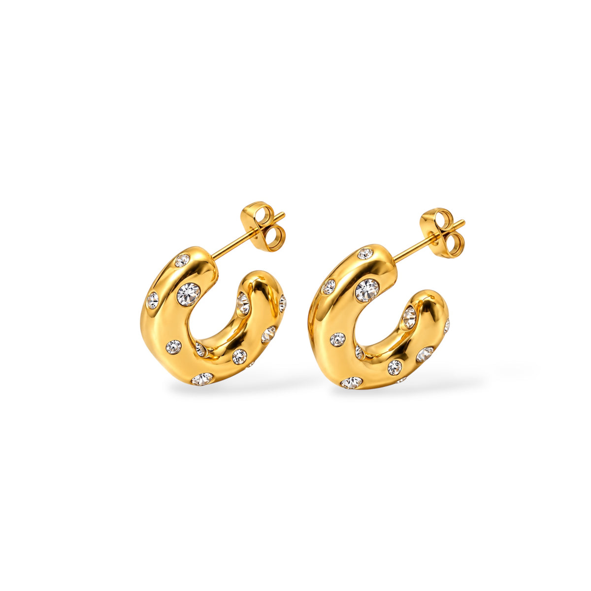 DISPONIBLE 5 NOVEMBRE 18H - Boucles d’oreilles Élina - Or
