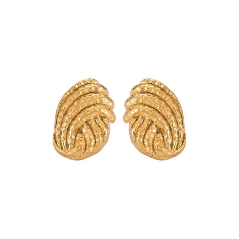 Boucles d'oreilles Divine or - Acier inoxydable