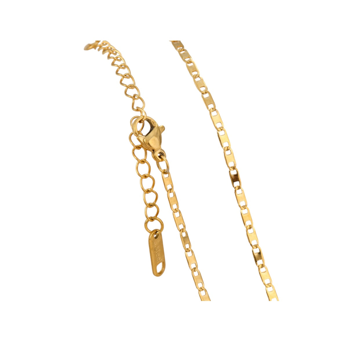 Chaîne Lyana or - Acier inoxydable