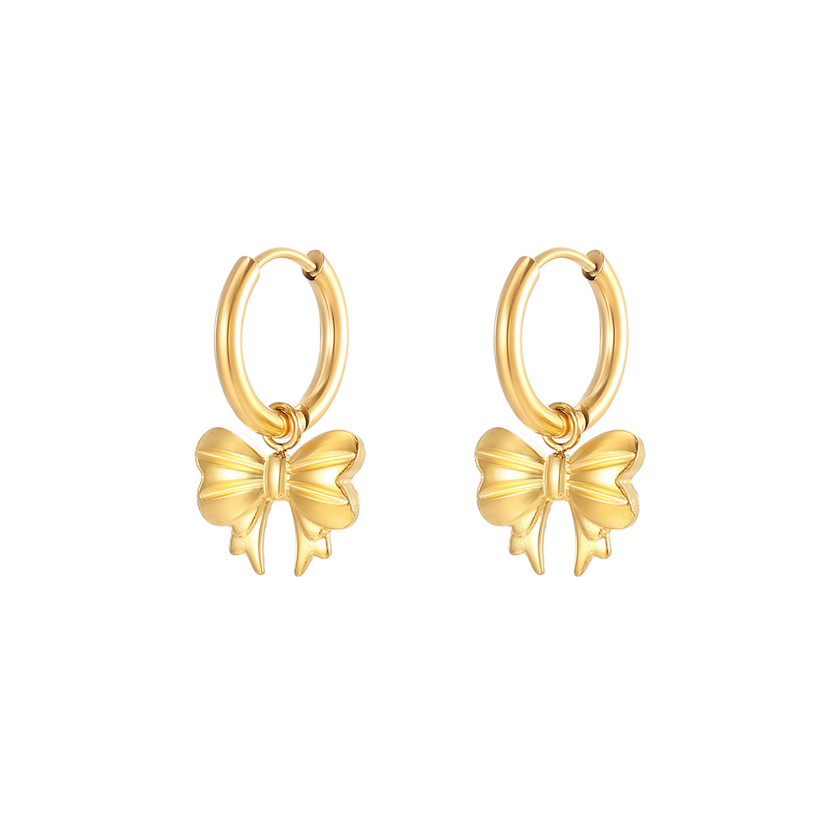 Boucles d’oreilles Boucle or - Acier inoxydable
