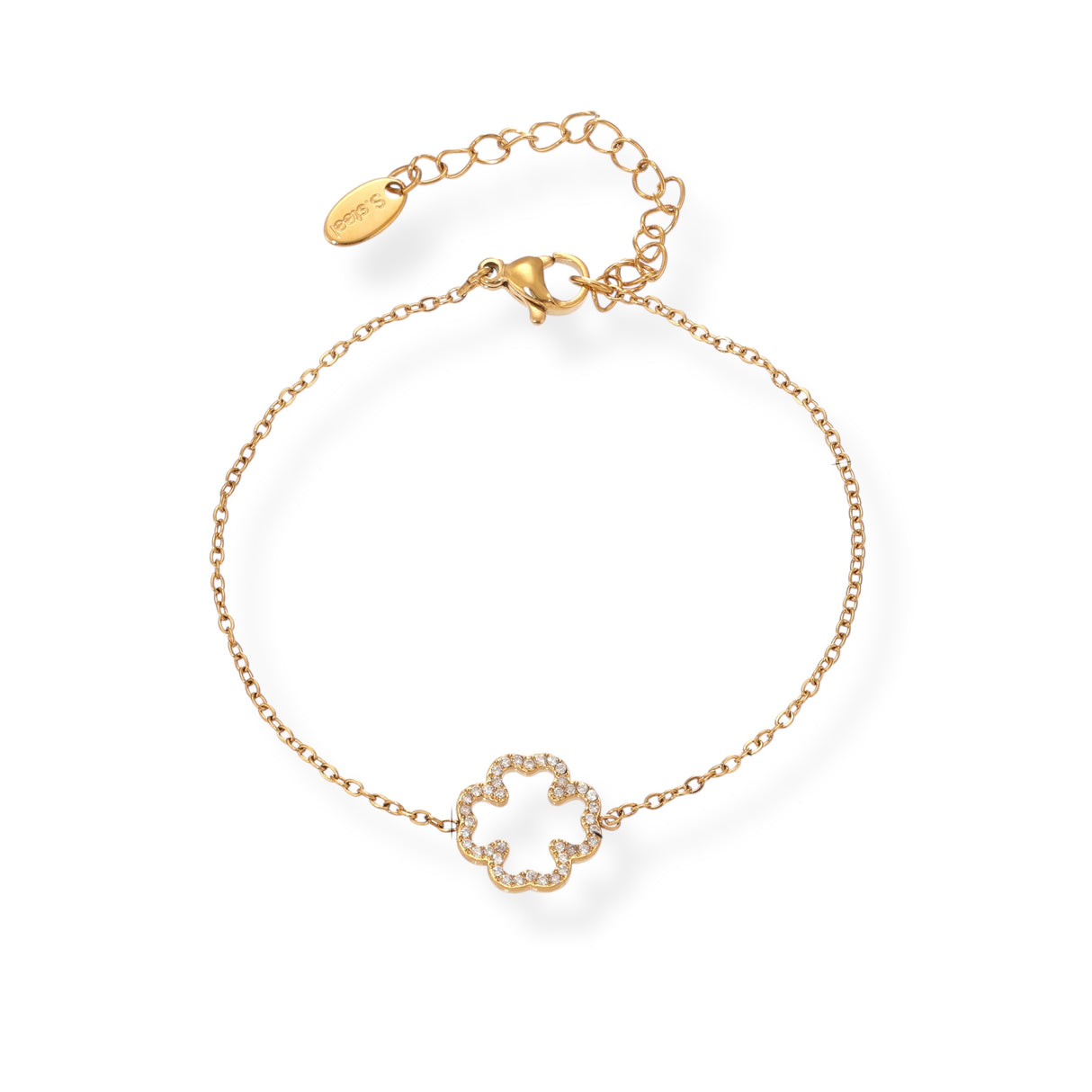 Bracelet Divine or - Acier inoxydable