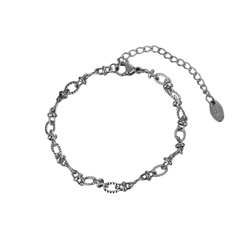 Bracelet Athéna argent - Acier inoxydable