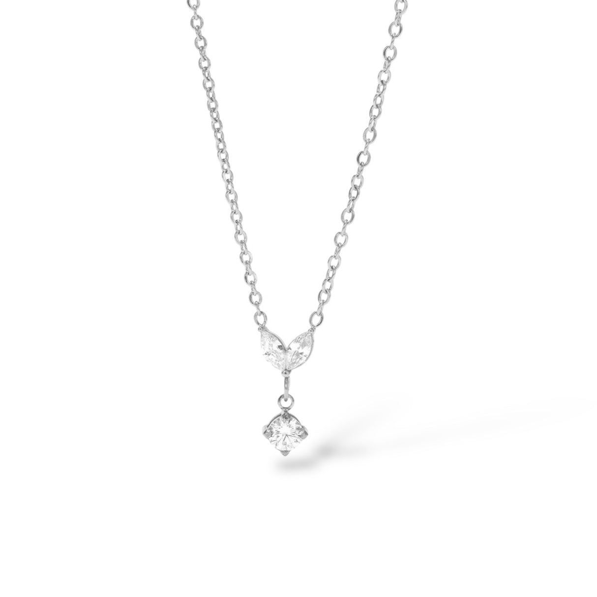 Collier Éclat argent - Acier inoxydable