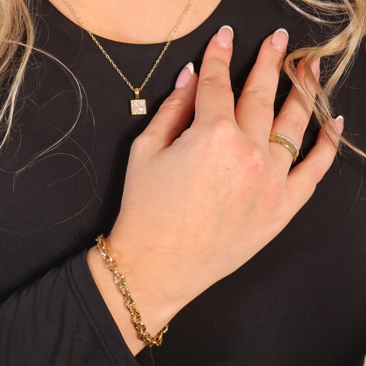 Bracelet Ambre - Argent