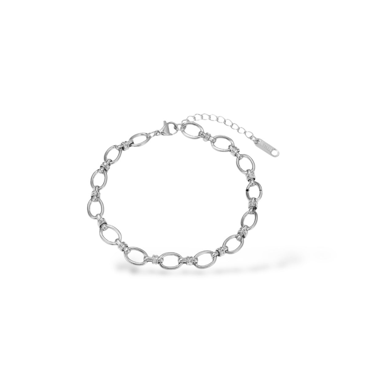 Bracelet Topaz argent - Acier inoxydable