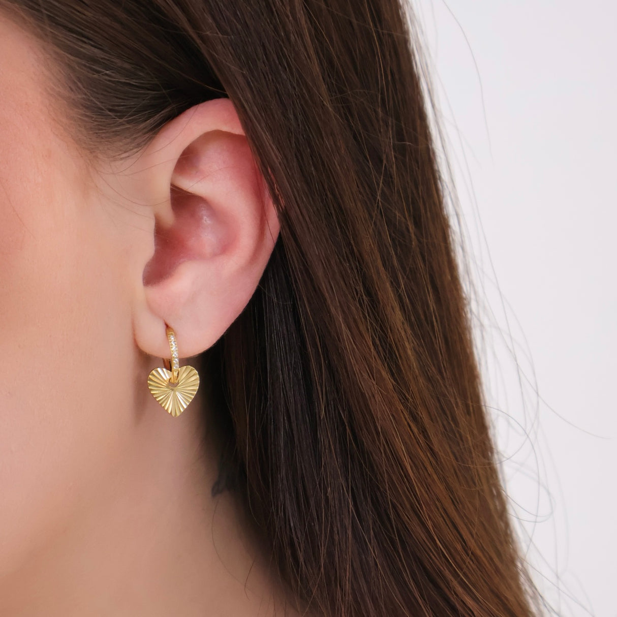 Boucles d’oreilles Coeur éternel - Or