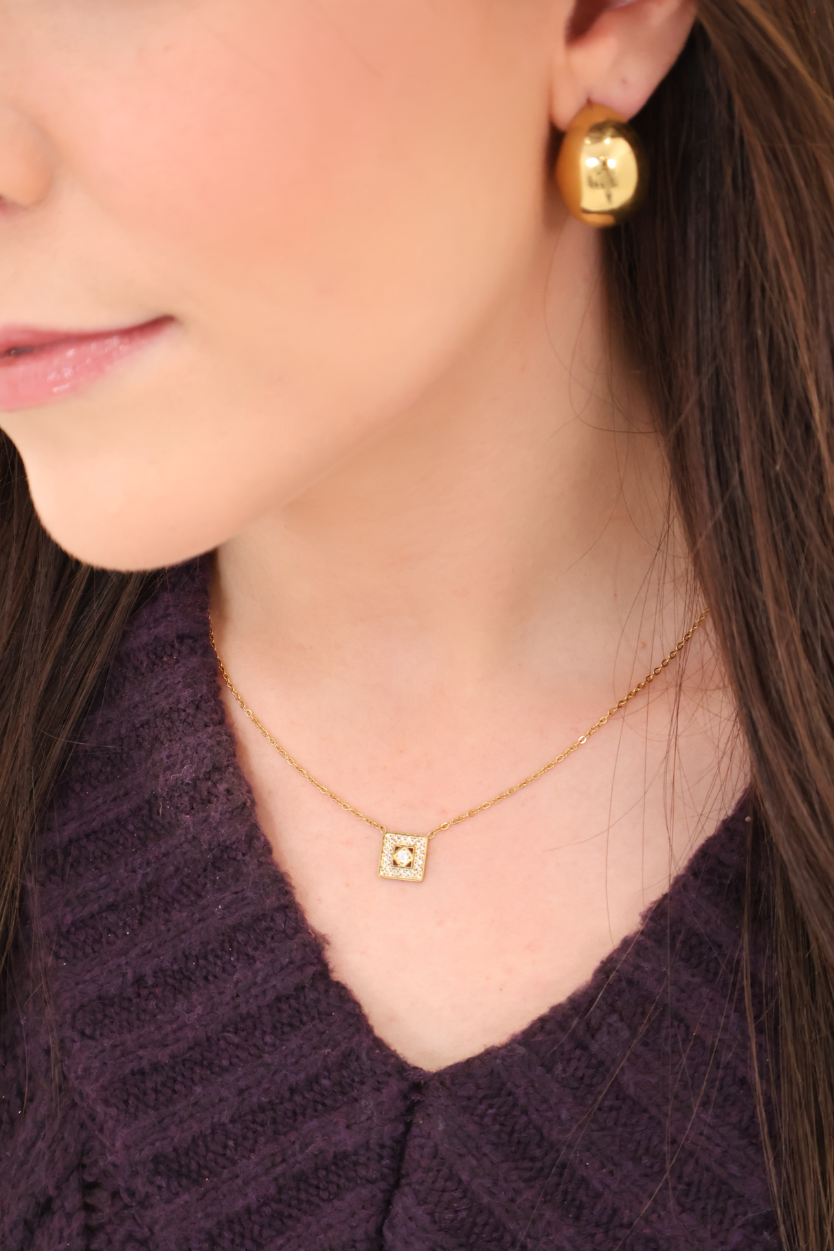 Collier Bliss argent - Acier inoxydable