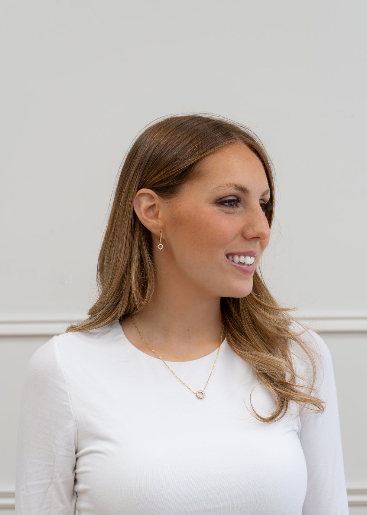 Collier Soleil argent - Acier inoxydable