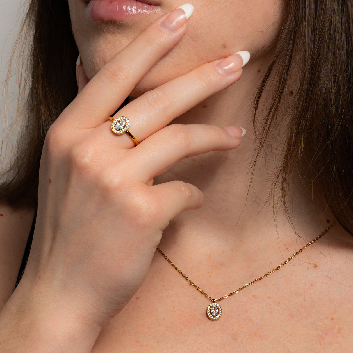 Bague Iness argent - Acier inoxydable