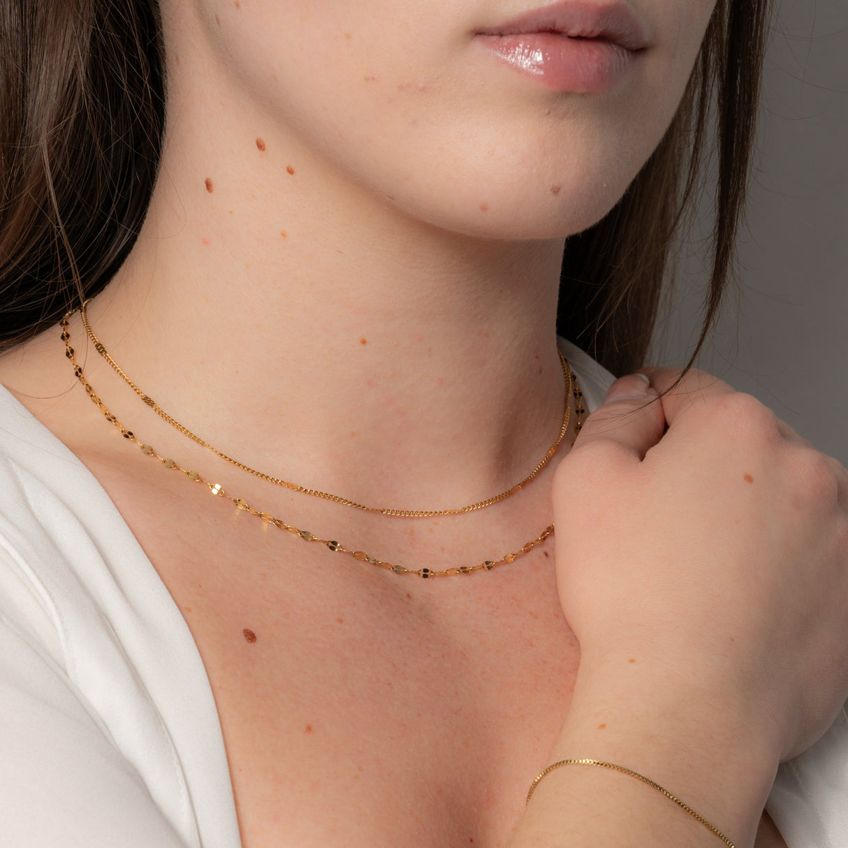 Chaîne Délicate et Minimaliste or - Acier inoxydable