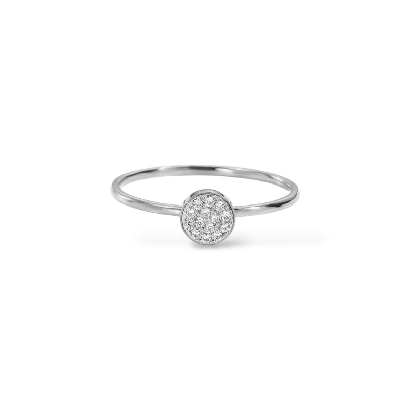 Bague Minimaliste argent - Acier inoxydable