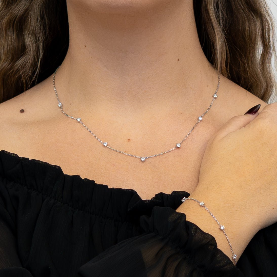 Collier Merveille argent - Acier inoxydable