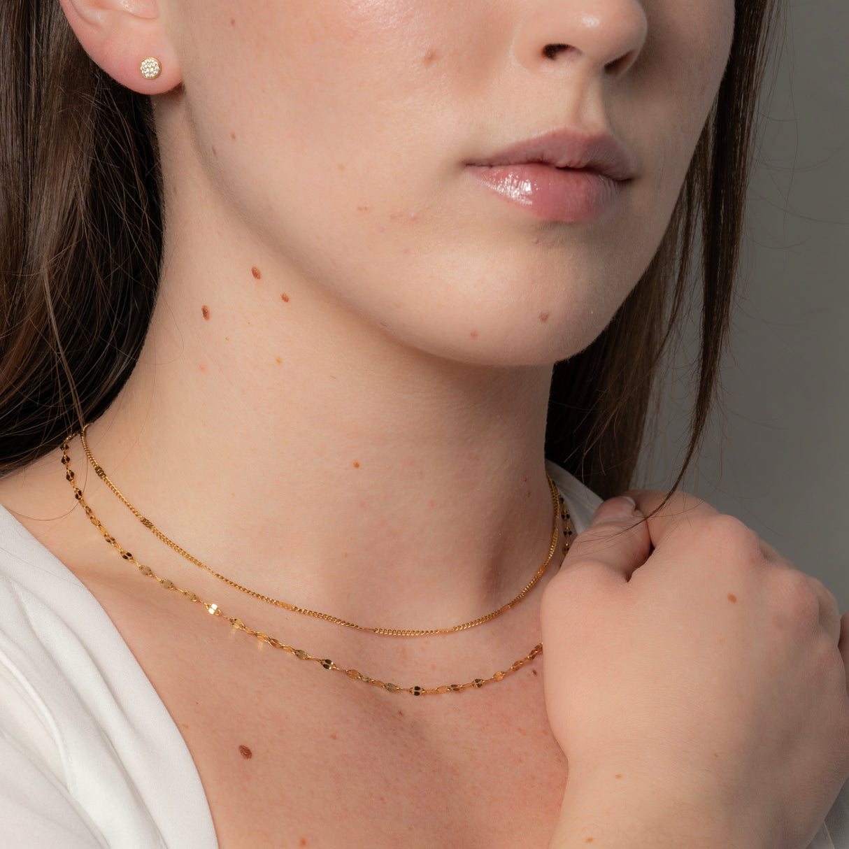 Chaîne Délicate or - Acier inoxydable