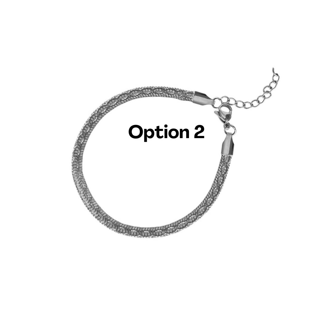 Bracelet Serpent 2.0 argent - Acier inoxydable