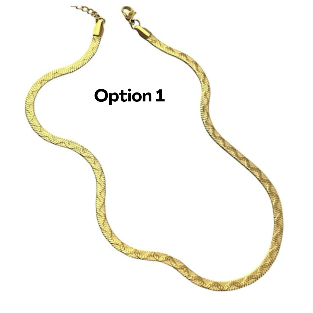 Chaîne Serpent 2.0 or - Acier inoxydable