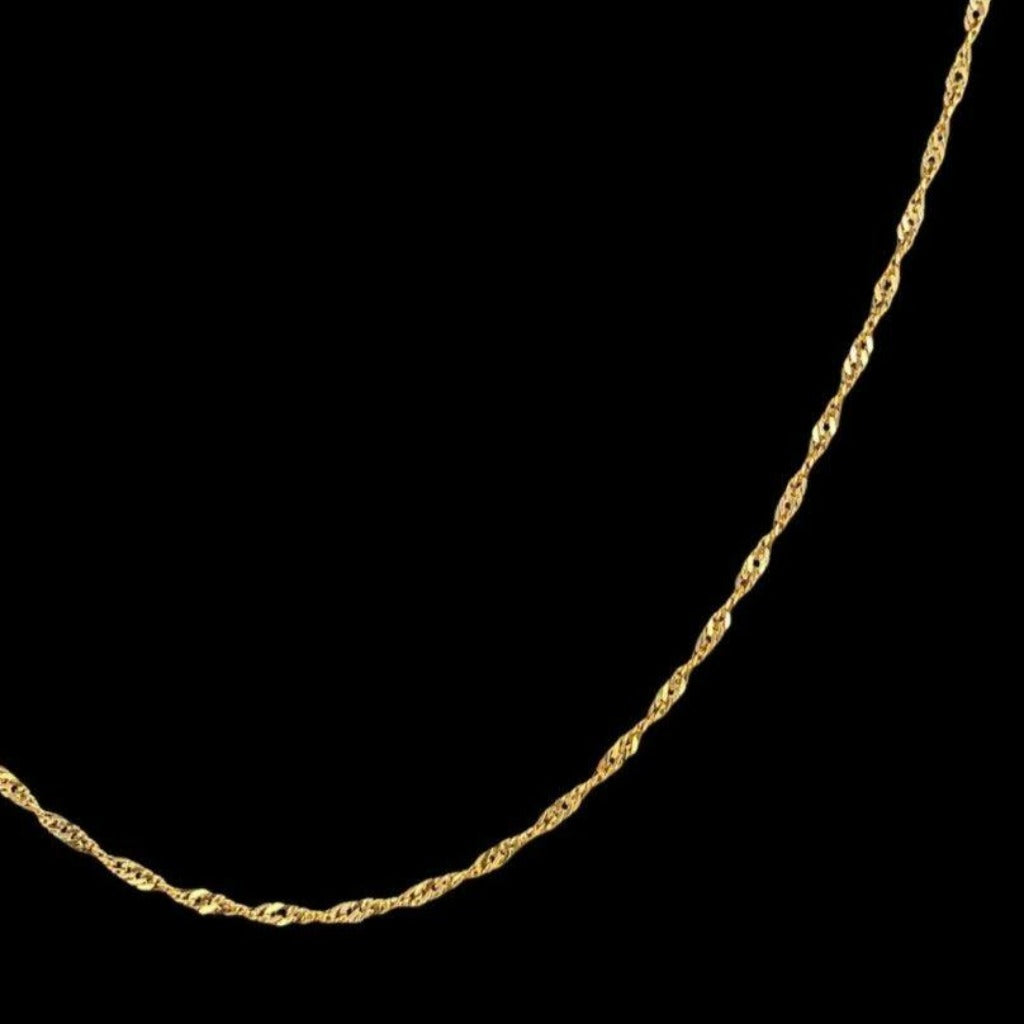 Chaîne Singapour 2mm - Or 10K