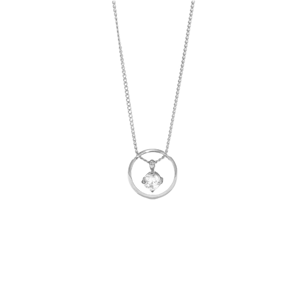 Collier Lueur argent - Acier inoxydable