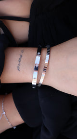 Bracelet bangle Célia - Argent