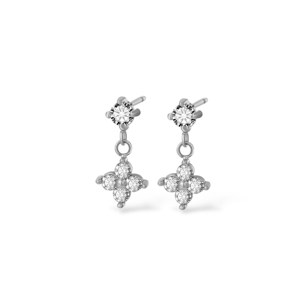Boucles d’oreilles Lya - Argent