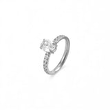 Bague Opale argent - Acier inoxydable