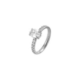 Bague Opale argent - Acier inoxydable