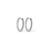 Anneaux semi éternité 2.0 argent 12 et 14mm - Acier inoxydable