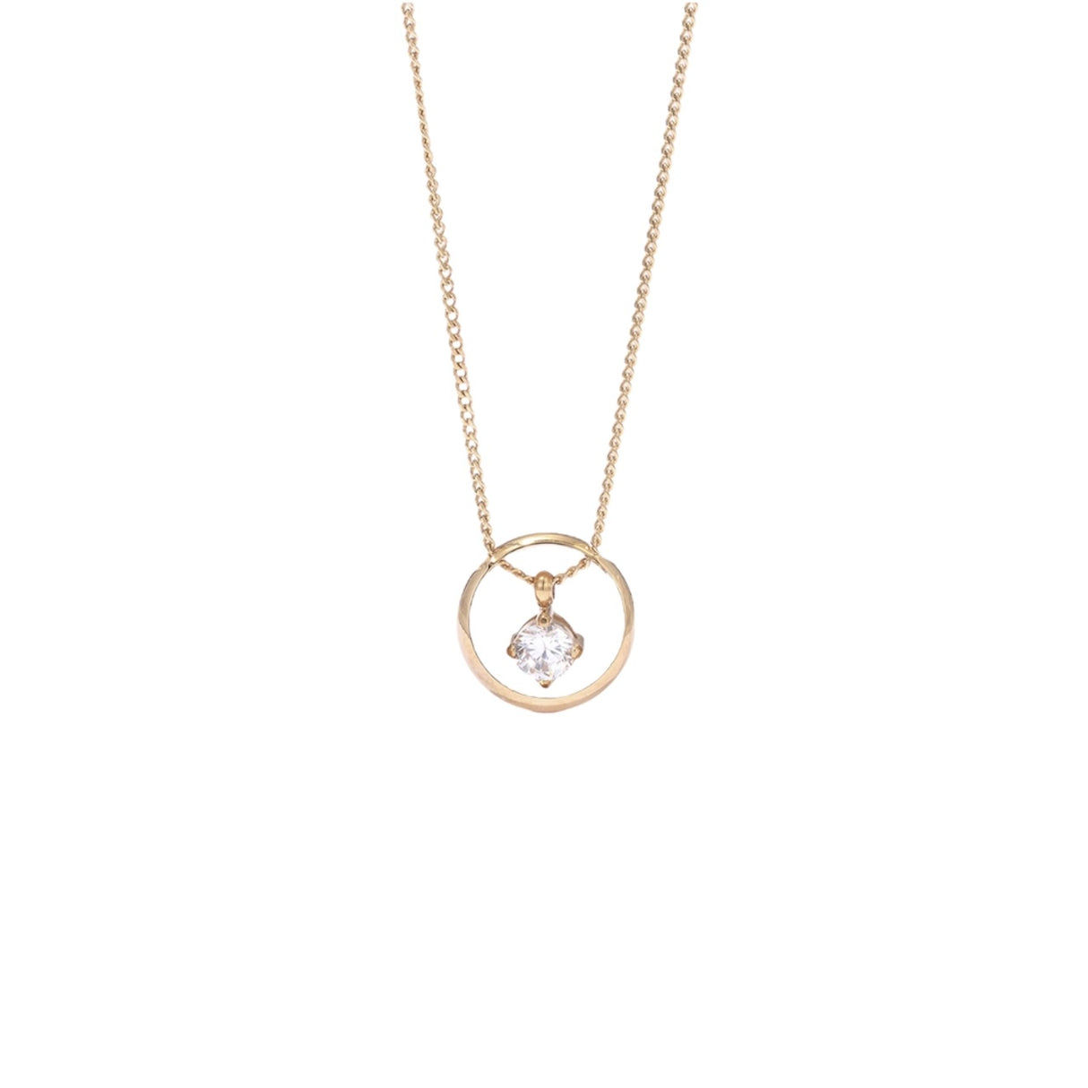 Collier Lueur or - Acier inoxydable