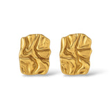 Boucles d’oreilles Mila or - Acier inoxydable