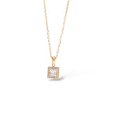 Collier Élixir or - Acier inoxydable