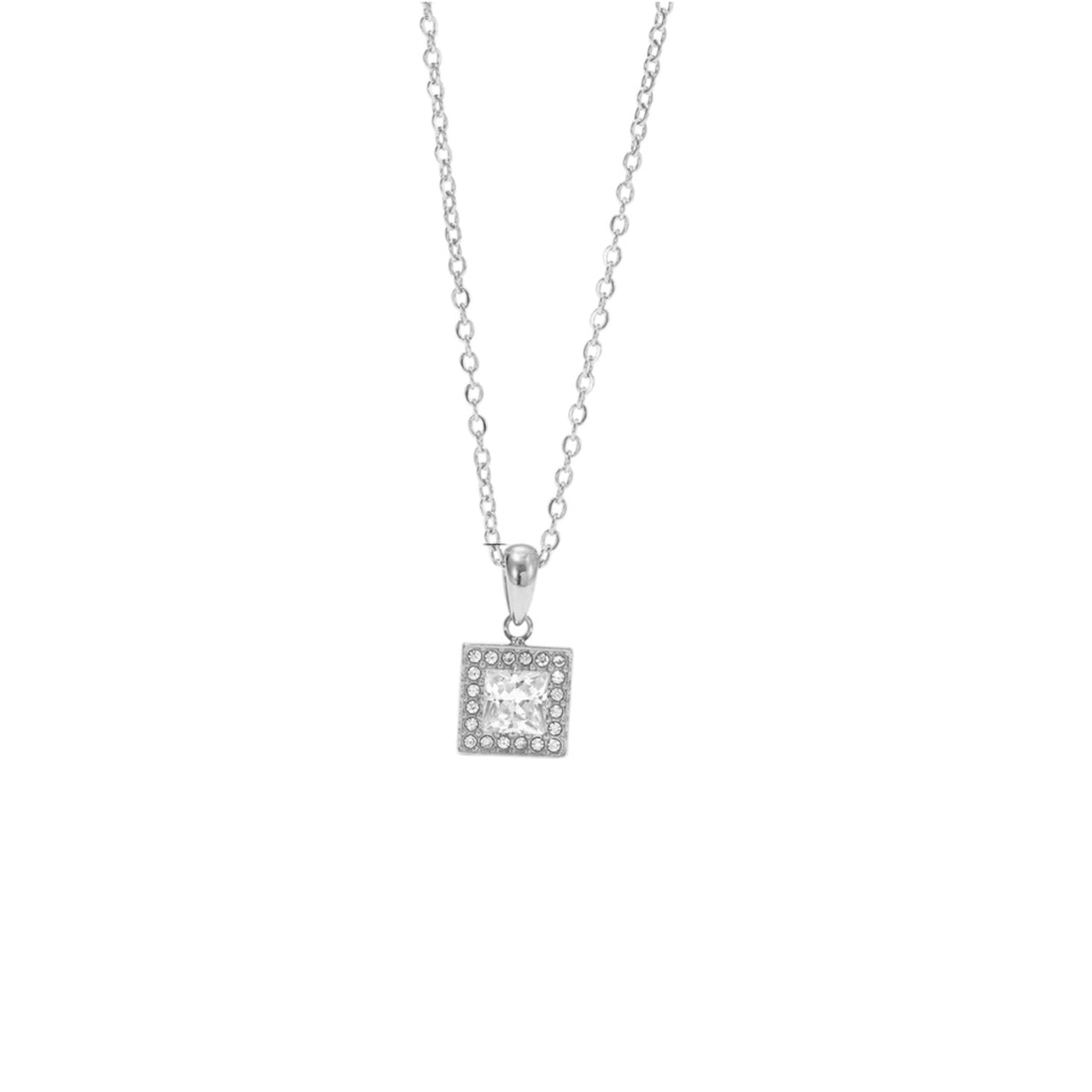 Collier Élixir argent - Acier inoxydable
