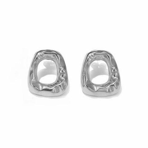 Boucles d'oreilles argent - Acier inoxydable