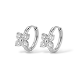Boucles d’oreilles Fleur - Argent