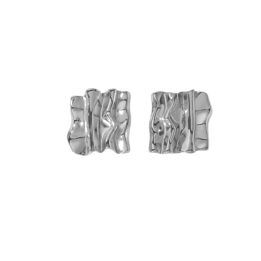 Boucles d’oreilles Topaz argent - Acier inoxydable