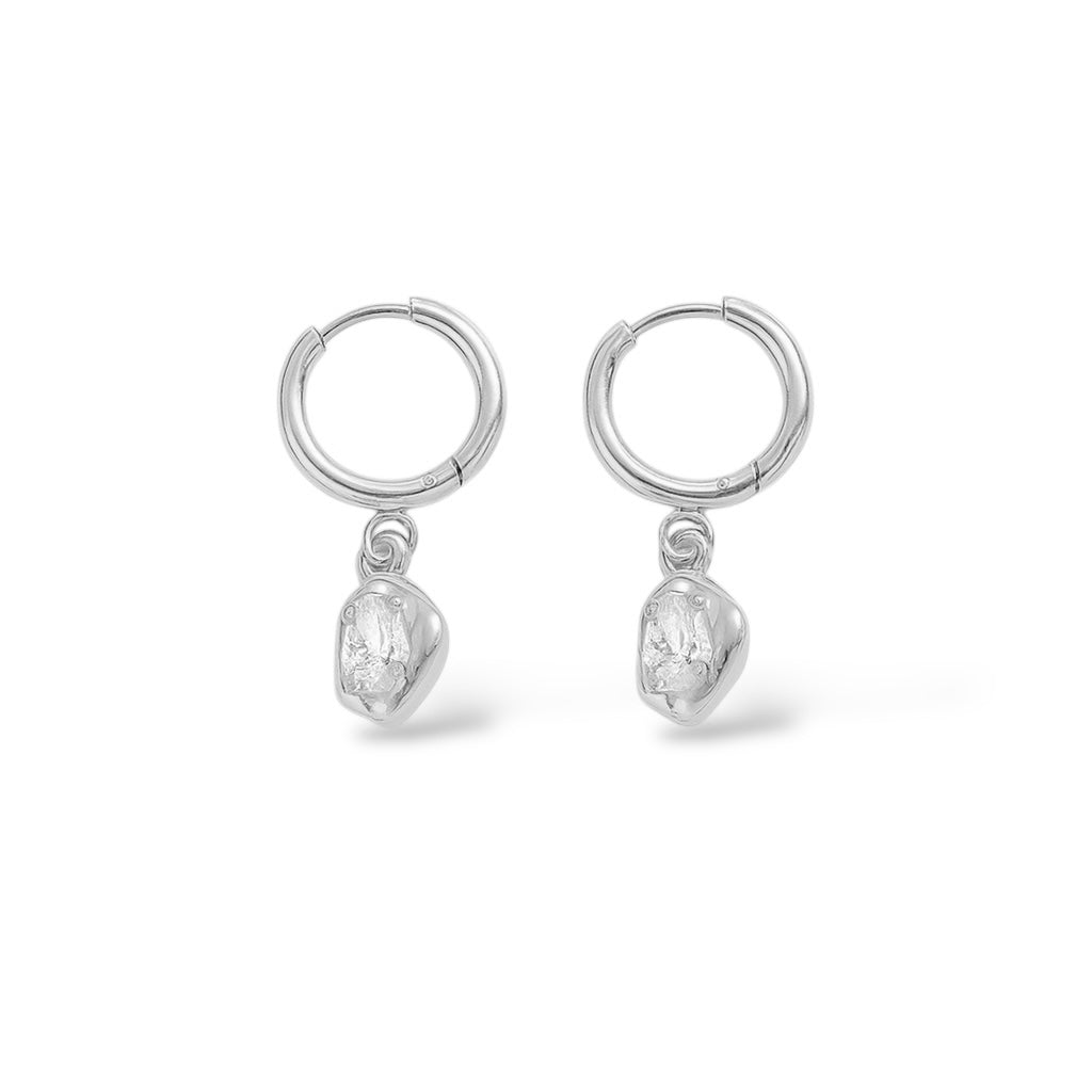 Boucles d’oreilles Sophia argent - Acier inoxydable