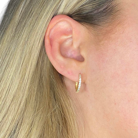 Boucles d'oreilles - Or 10k