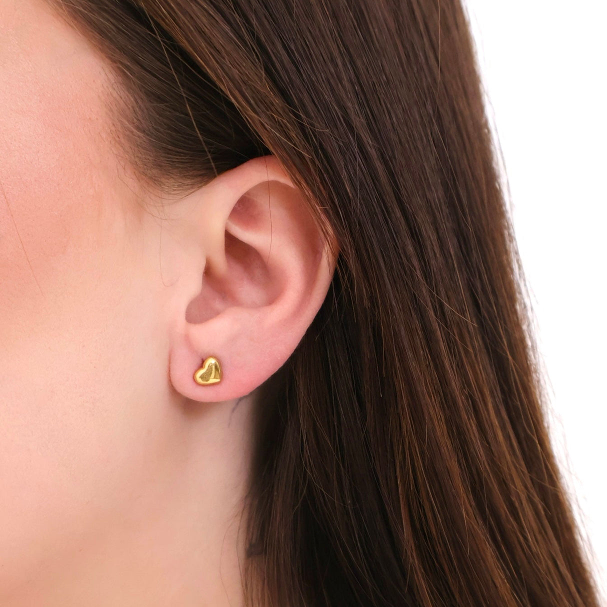 Boucles d’oreilles Mini Cœur - Or