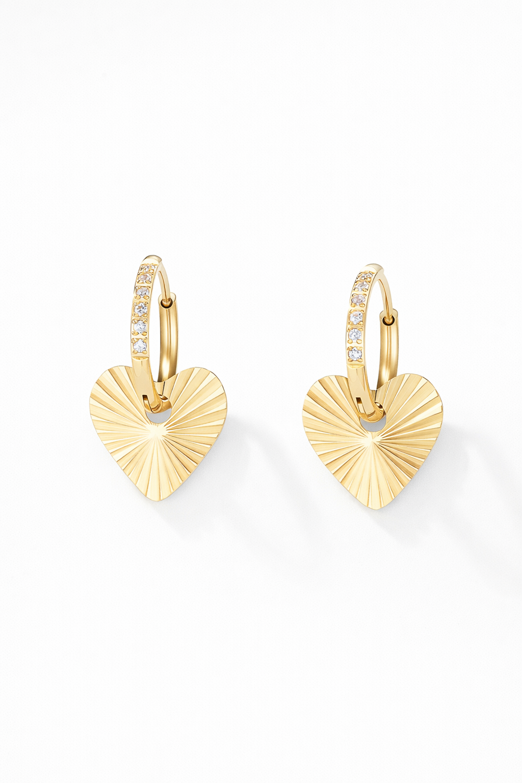 Boucles d’oreilles Coeur éternel - Or