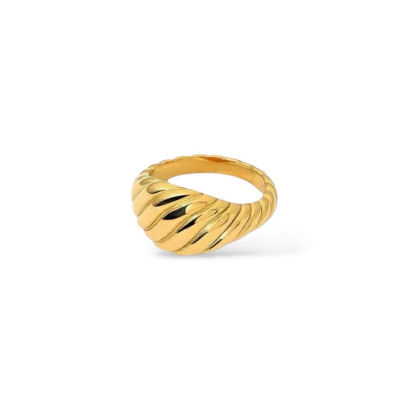 Bague Mirena or - Acier inoxydable