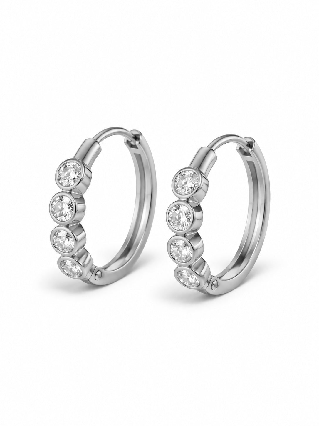 DISPONIBLE 1ER OCTOBRE - Boucles d’oreilles Naïa - Argent
